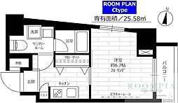 ステージファースト水道橋 1Kの間取図画像