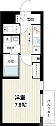 SKYCOURT板橋本町2 1Kの間取図画像