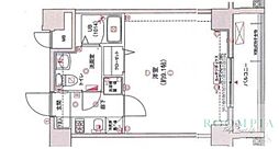 GRANDFORCE東高円寺 1Kの間取図画像