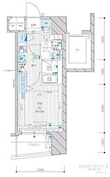 MAINSTAGE八幡山 1Kの間取図画像