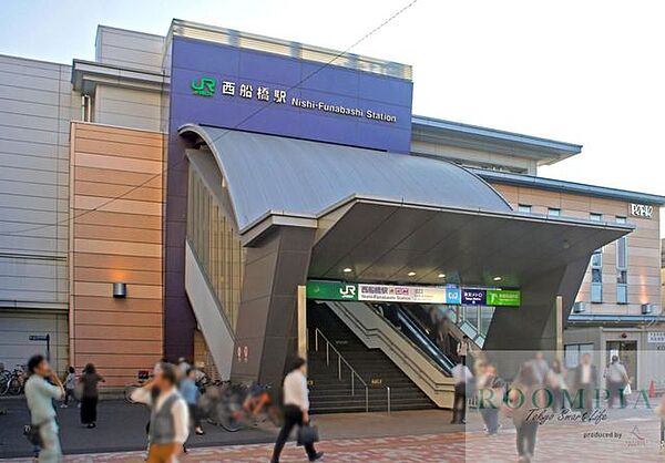 画像19:西船橋駅(JR 総武本線) 徒歩11分。 820m
