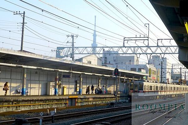 画像21:鐘ヶ淵駅(東武 伊勢崎線) 徒歩5分。 370m