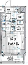 レガリス高田馬場 803 ｜ 東京都新宿区下落合１丁目11-5（賃貸マンション1K・8階・26.22㎡） その2