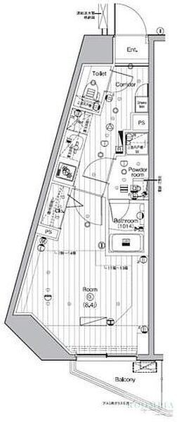 PREMIUM CUBE 池袋要町 803｜東京都板橋区中丸町(賃貸マンション1K・8階・27.69㎡)の写真 その2