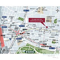 プレール・ドゥーク新宿御苑II 304 ｜ 東京都新宿区新宿５丁目2-7（賃貸マンション1R・3階・25.50㎡） その15