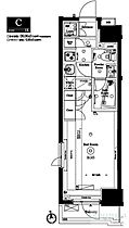 アクサス桜上水アジールコート 305 ｜ 東京都杉並区下高井戸４丁目4-2（賃貸マンション1K・3階・26.06㎡） その2