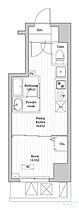 中野新井薬師レジデンス 404 ｜ 東京都中野区上高田１丁目49-11（賃貸マンション1DK・4階・26.01㎡） その2