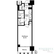 プライマル新宿若松町 408 ｜ 東京都新宿区若松町6-11（賃貸マンション1K・4階・28.26㎡） その2