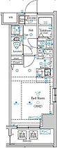 グランシアタワー亀戸 1101 ｜ 東京都江東区亀戸４丁目23-2（賃貸マンション1R・11階・26.89㎡） その2