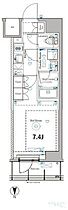 DIPS野方RESIDENCE 803 ｜ 東京都中野区野方６丁目16-8（賃貸マンション1K・8階・25.65㎡） その2