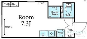 グランクオール中野新橋 101 ｜ 東京都中野区本町５丁目9-5（賃貸マンション1R・1階・14.01㎡） その2