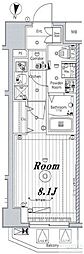 MAKESDESIGN新宿落合 1Kの間取図画像
