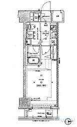 エル・グランジュテ新宿 1Kの間取図画像