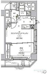 RELUXIACITY東向島 1LDKの間取図画像