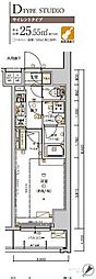 メインステージ小竹向原 1Kの間取図画像