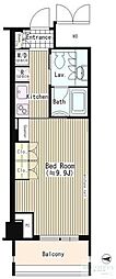 四谷TNビル 1Kの間取図画像