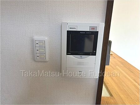 モニター付きインターホン