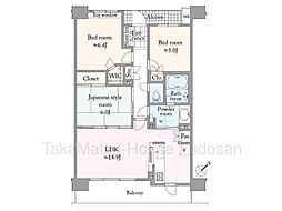 クレアホームズ滝野川 3LDKの間取図画像