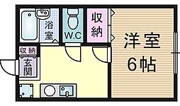 川西能勢口駅 4.6万円