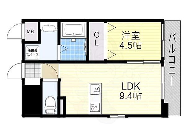 第25関根マンション ｜大阪府吹田市垂水町３丁目(賃貸マンション1LDK・2階・36.45㎡)の写真 その2