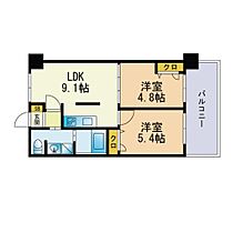 Ｓ－ＦＯＲＴ福岡東 1005 ｜ 福岡県福岡市博多区榎田１丁目3番55号（賃貸マンション2LDK・10階・41.48㎡） その2