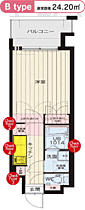 福岡県福岡市東区千早５丁目（賃貸マンション1K・10階・24.20㎡） その2