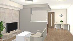 Ａｒｉｓｔａ箱崎 602 6階2LDKのリビング/ダイニング