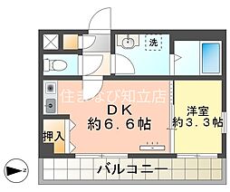 間取図画像 1DK