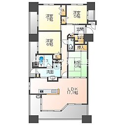 ライオンズステーションプラザ安城 4LDKの間取図画像