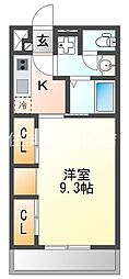 リブリ・グローアップ野田 1Kの間取図画像