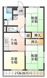安城FXビル 3DKの間取図画像