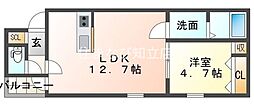 CELENEST東刈谷 1LDKの間取図画像