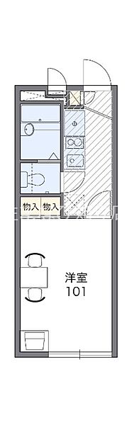 レオパレス和 ｜愛知県安城市安城町照路(賃貸アパート1K・2階・19.87㎡)の写真 その2