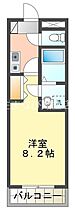 愛知県知多郡東浦町大字石浜字中子新田（賃貸アパート1K・2階・25.65㎡） その2