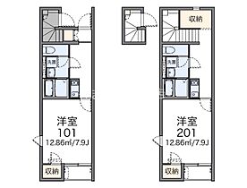 レオネクストさくらA  ｜ 愛知県知立市山屋敷町桐山（賃貸アパート1K・2階・31.62㎡） その2