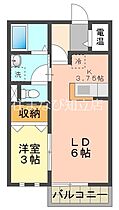 セマンス  ｜ 愛知県知立市長田3丁目（賃貸アパート1LDK・1階・34.29㎡） その2