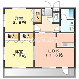 🉐敷金礼金0円！🉐パストラーレ的場丘Ｂ