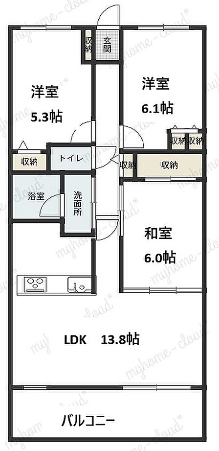 【間取り】