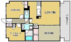 ウエストコート愛宕 304 ｜ 新潟県新潟市中央区愛宕３丁目9-10（賃貸マンション3LDK・3階・63.65㎡） その2