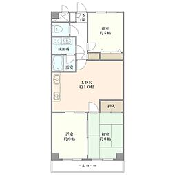 間取図画像 3LDK
