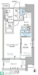 江東区大島4丁目マンション 1LDKの間取図画像