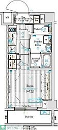 ブライズフォルム墨田 1Kの間取図画像