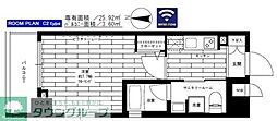 ステージファースト両国東 1Kの間取図画像