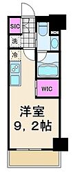 パークハビオ東陽町 ワンルームの間取図画像