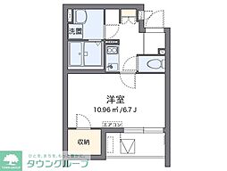 DreamStage 1Kの間取図画像