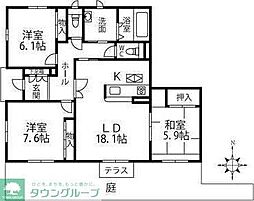 間取図画像 3LDK