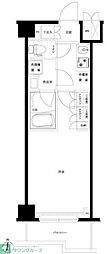 ルーブル川崎中丸子参番館 1Kの間取図画像