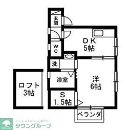 DELIGHTHOOM 1DKの間取図画像
