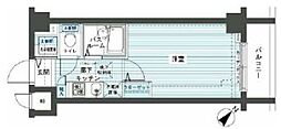 フェニックス新横濱エオール 1Kの間取図画像