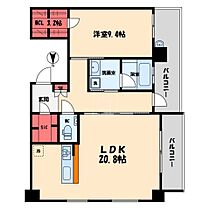 松屋タワー  ｜ 大阪府大阪市中央区松屋町（賃貸マンション1LDK・27階・75.65㎡） その2